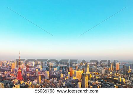 Tokyo cityscape View Large Photo Image Stock Image - Tokyo cityscape. Fotosearch