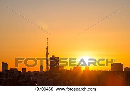 Stock Photo - Tokyo cityscape. Fotosearch