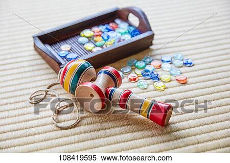 Traditional Japanese toys View Large Photo Image Stock Photography - Traditional Japanese toys. Fotosearch