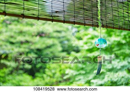Stock Photo - Traditional Japanese wind chime. Fotosearch