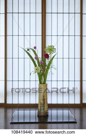 Stock Image - Vased flowers. Fotosearch