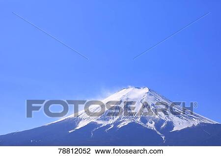 Stock Image - View of Mount Fuji. Fotosearch
