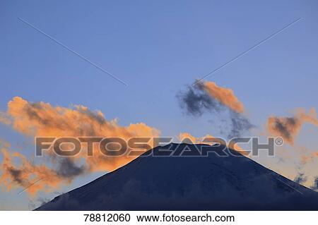 Stock Image - View of Mount Fuji. Fotosearch