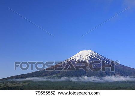 Stock Image - View of Mount Fuji. Fotosearch