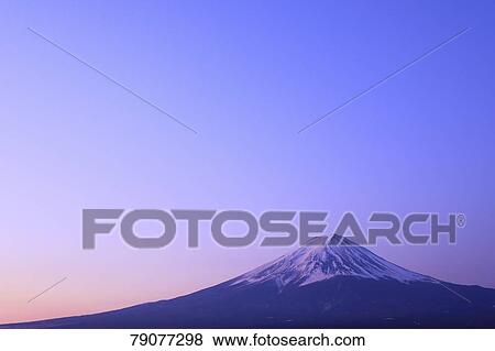 Stock Photo - View of Mount Fuji. Fotosearch