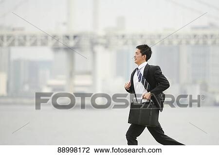 Stock Image - Young Japanese businessman. Fotosearch