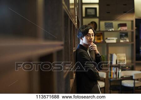 Stock Photo - Young Japanese businessman. Fotosearch