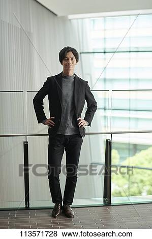 Young Japanese businessman View Large Photo Image Stock Photo - Young Japanese businessman. Fotosearch