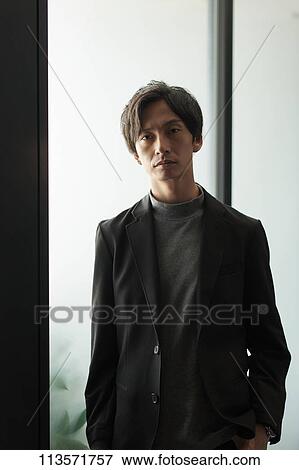 Stock Photo - Young Japanese businessman. Fotosearch