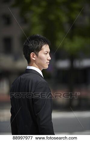 Young Japanese businessman View Large Photo Image Stock Photo - Young Japanese businessman. Fotosearch