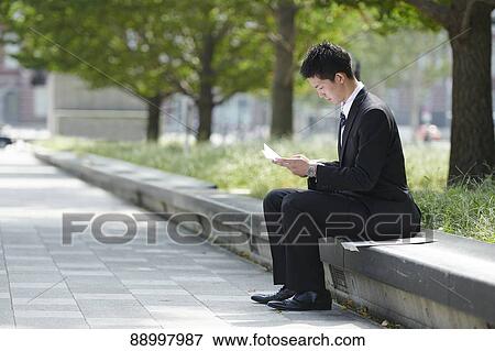 Young Japanese businessman View Large Photo Image Stock Photo - Young Japanese businessman. Fotosearch