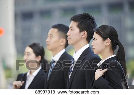 Young Japanese businesspeople View Large Photo Image Stock Photo - Young Japanese businesspeople. Fotosearch