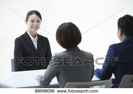 Young Japanese businesspeople View Large Photo Image Stock Photograph - Young Japanese businesspeople. Fotosearch
