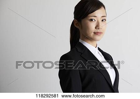 Young Japanese businesswoman View Large Photo Image Stock Image - Young Japanese businesswoman. Fotosearch