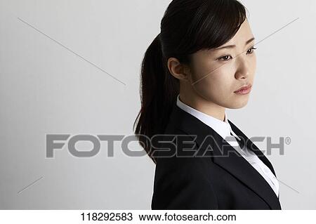 Young Japanese businesswoman View Large Photo Image Stock Image - Young Japanese businesswoman. Fotosearch