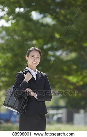 Young Japanese businesswoman View Large Photo Image Stock Image - Young Japanese businesswoman. Fotosearch