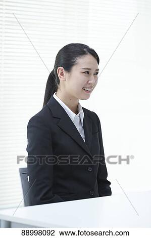 Young Japanese businesswoman View Large Photo Image Stock Image - Young Japanese businesswoman. Fotosearch