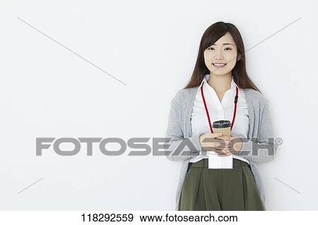Young Japanese businesswoman View Large Photo Image Stock Photo - Young Japanese businesswoman. Fotosearch