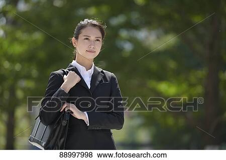 Young Japanese businesswoman View Large Photo Image Stock Photo - Young Japanese businesswoman. Fotosearch