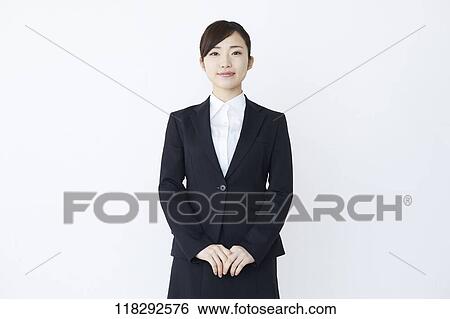 Young Japanese businesswoman View Large Photo Image Stock Photograph - Young Japanese businesswoman. Fotosearch