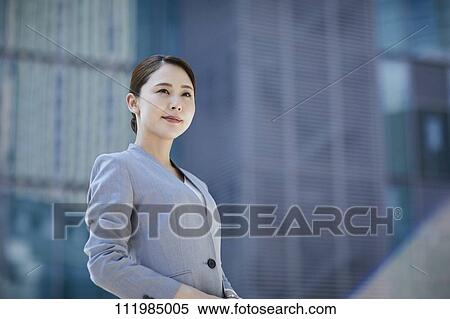 Young Japanese businesswoman View Large Photo Image Stock Photography - Young Japanese businesswoman. Fotosearch