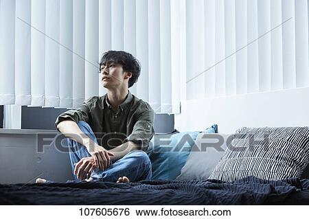 Young Japanese man portrait View Large Photo Image Stock Photograph - Young Japanese man portrait. Fotosearch