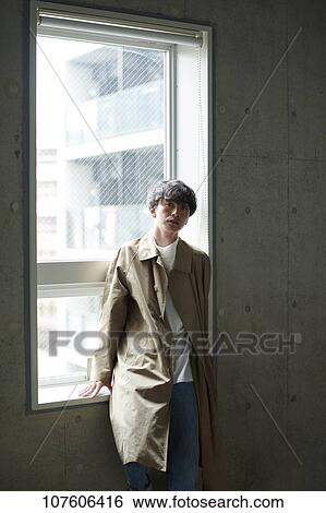 Young Japanese man portrait View Large Photo Image Stock Photograph - Young Japanese man portrait. Fotosearch