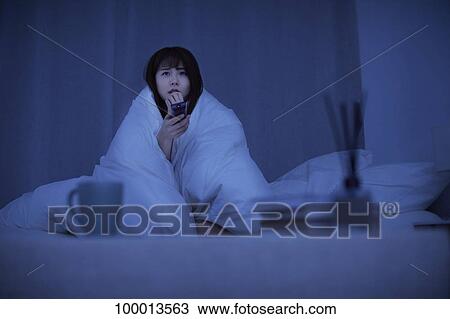 Young Japanese woman in bed View Large Photo Image Stock Image - Young Japanese woman in bed. Fotosearch
