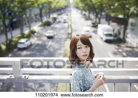 Young Japanese woman portrait View Large Photo Image Picture - Young Japanese woman portrait. Fotosearch