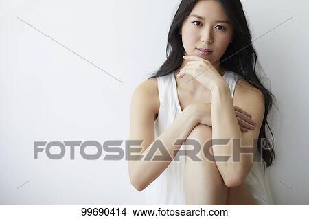 Young Japanese woman portrait View Large Photo Image Picture - Young Japanese woman portrait. Fotosearch