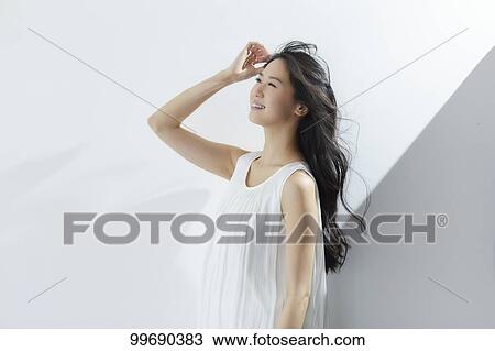 Young Japanese woman portrait View Large Photo Image Stock Image - Young Japanese woman portrait. Fotosearch