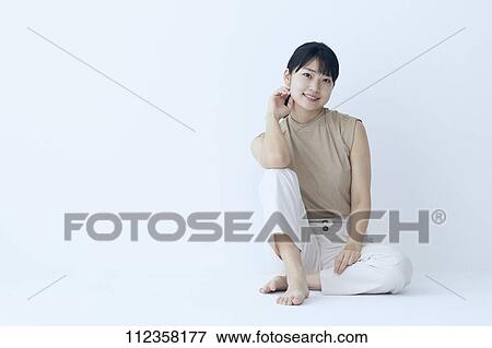Young Japanese woman portrait View Large Photo Image Stock Photo - Young Japanese woman portrait. Fotosearch
