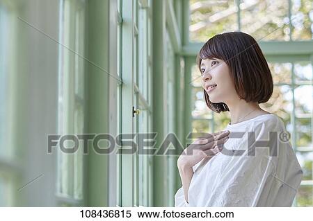 Young Japanese woman portrait View Large Photo Image Stock Photography - Young Japanese woman portrait. Fotosearch