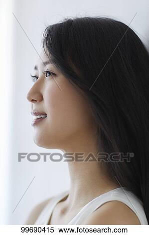 Young Japanese woman portrait View Large Photo Image Stock Photography - Young Japanese woman portrait. Fotosearch