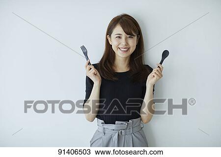Young Japanese woman View Large Photo Image Stock Image - Young Japanese woman. Fotosearch