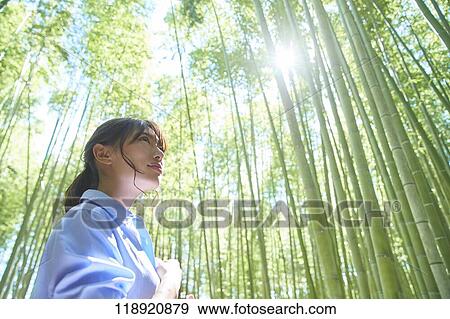 Young Japanese woman traveling in Kyoto View Large Photo Image Stock Photo - Young Japanese woman traveling in Kyoto. Fotosearch
