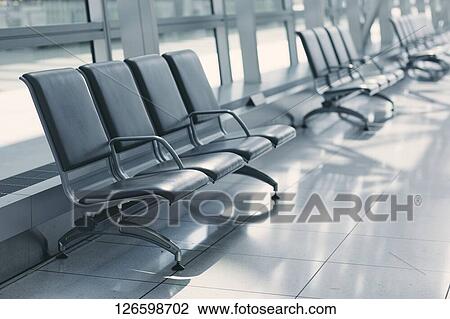 Airport interior View Large Photo Image Stock Image - Airport interior. Fotosearch