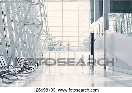 Airport interior View Large Photo Image Stock Image - Airport interior. Fotosearch
