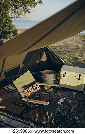 Stock Photography - Campsite. Fotosearch