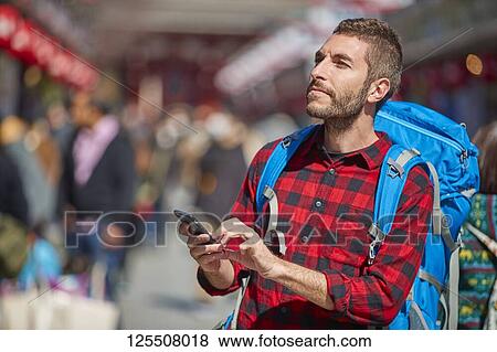 Caucasian man visiting Tokyo, Japan View Large Photo Image Stock Photo - Caucasian man visiting Tokyo, Japan. Fotosearch