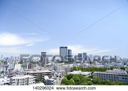 Picture - Cityscape In Tokyo, Japan. Fotosearch