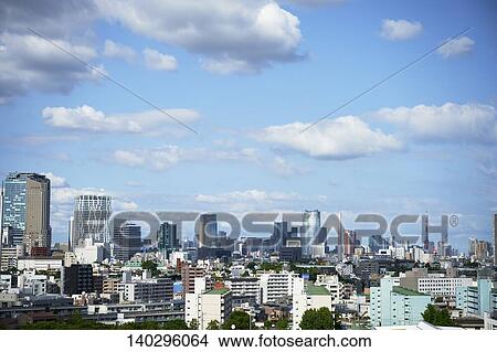 Cityscape In Tokyo, Japan View Large Photo Image Picture - Cityscape In Tokyo, Japan. Fotosearch
