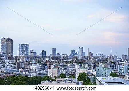 Cityscape In Tokyo, Japan View Large Photo Image Stock Image - Cityscape In Tokyo, Japan. Fotosearch