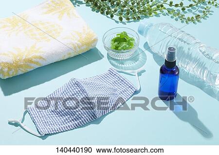 Stock Image - Cloth Mask. Fotosearch
