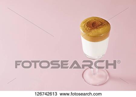 Dalgona coffee View Large Photo Image Stock Image - Dalgona coffee. Fotosearch