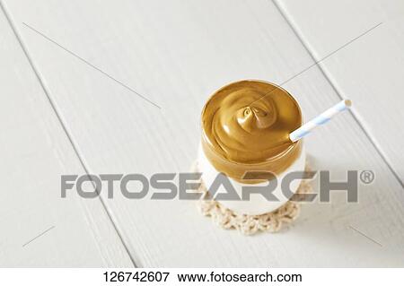 Stock Photo - Dalgona coffee. Fotosearch