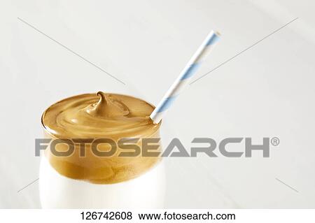 Stock Photo - Dalgona coffee. Fotosearch