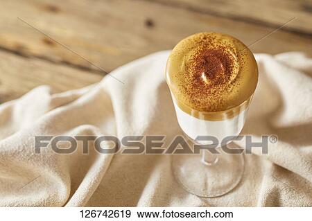 Stock Photo - Dalgona coffee. Fotosearch
