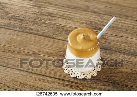 Dalgona coffee View Large Photo Image Stock Photography - Dalgona coffee. Fotosearch