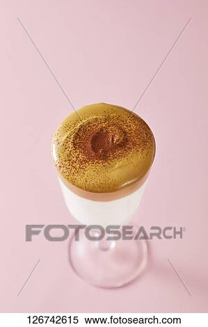 Stock Photography - Dalgona coffee. Fotosearch